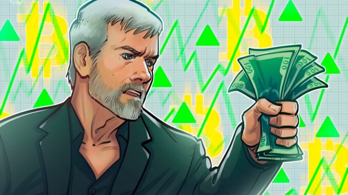 Michael Saylor hints at Bitcoin purchase as whales stack aggressively Michael Saylor hints at Bitcoin purchase as whales stack aggressively