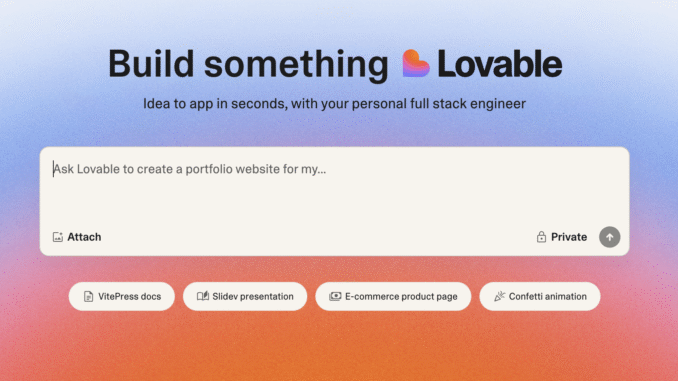 A Step-by-Step Guide on Building, Customizing, and Publishing an AI-Focused A Step-by-Step Guide on Building, Customizing, and Publishing an AI-Focused Blogging Website with Lovable.dev and Seamless GitHub Integration