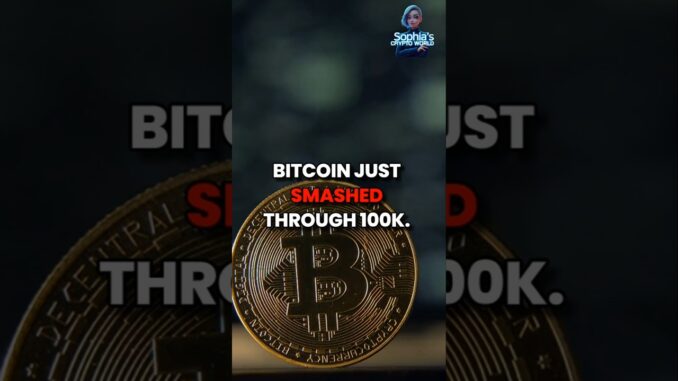 Bitcoin HITS $100K?! The Shocking Truth Behind the Surge #shorts #trending #bitcoin #crypto #usa