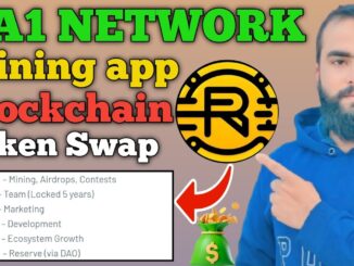 RA1 Network New Mining App/Layer 1 Blockchain/Token Swap/Full guide/Technical Awais