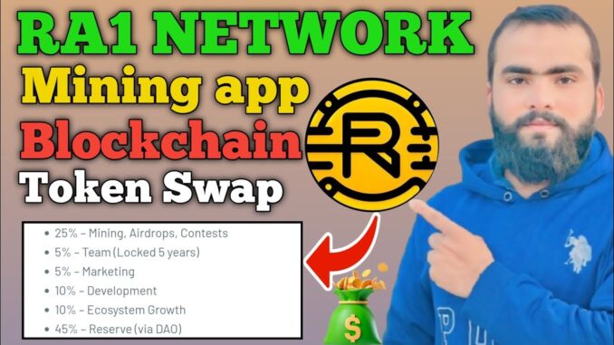 RA1 Network New Mining App/Layer 1 Blockchain/Token Swap/Full guide/Technical Awais