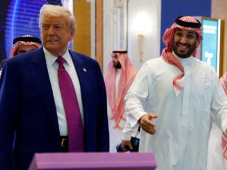 Trump and Saudi Crown Prince bask in friendship