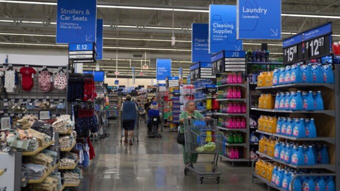 Walmart warns US-China tariff deal will not avert price rises People shop in a Walmart store in Los Angeles