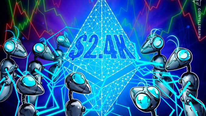 ETH ETF Inflows, Layer-2 Growth Bolster $2.4K Level ETH ETF Inflows, Layer-2 Growth Bolster $2.4K Level