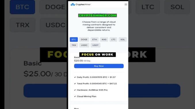 Effortless Bitcoin Cloud Mining for Beginners