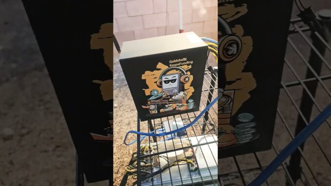 I Solo-Mined KASPA Using an ASIC #bitcoin #kaspatoken #crypto #btc #cryptocurrencymining