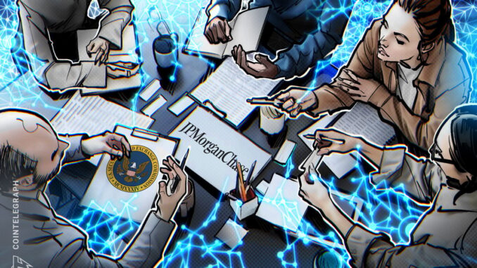 JPMorgan Meets With SEC On Capital Markets Moving Onchain