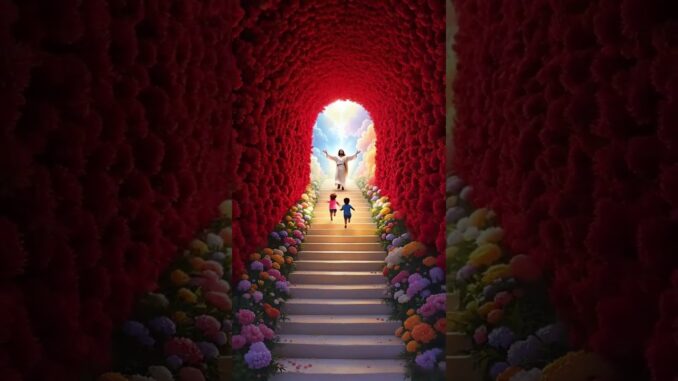 Jesus saves loves and guides ☝️☝️ #jesus #ai #shorts #viral