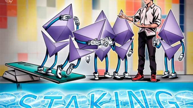 Staked Ether Hits Record, Driven by Corporate Crypto Treasury Adoption Staked Ether Hits Record, Driven by Corporate Crypto Treasury Adoption