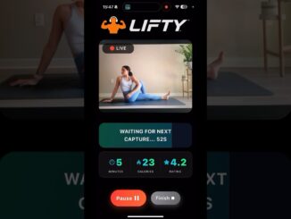 Lifty AI guides your Yoga flow, watching you exercise giving pose guidance and breathing tips #yoga