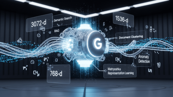 New embedding model leaderboard shakeup: Google takes #1 while Alibaba's open source alternative closes gap