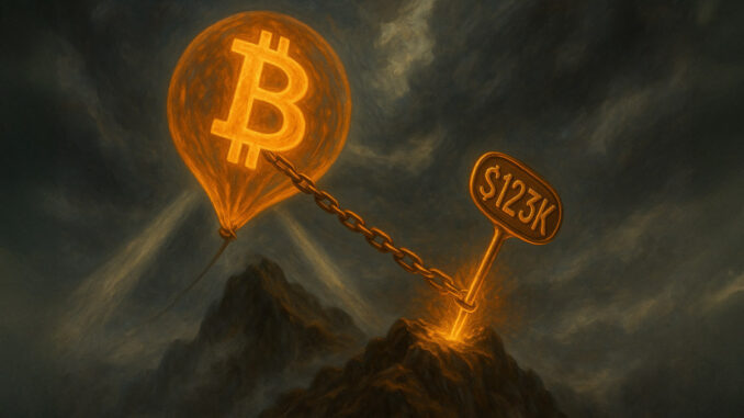 Options gamma pin at $123k holds Bitcoin in a tight range after new ATH