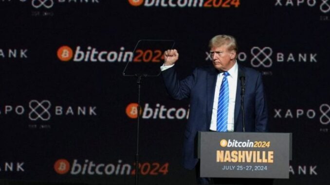 Trump calls Bitcoin speech by Coin Center director the GOAT