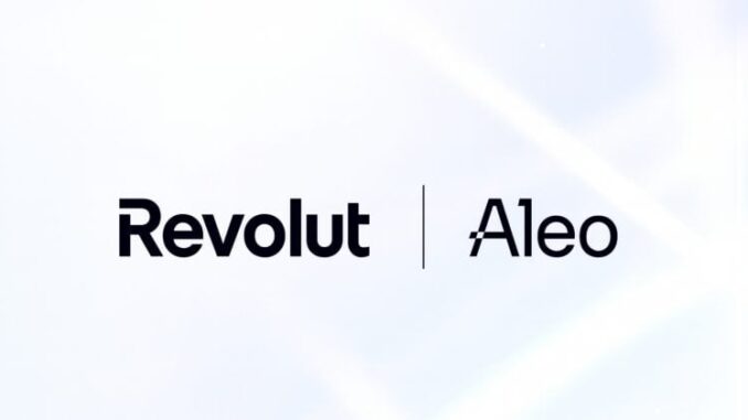 Aleo Network Foundation partners with fintech giant Revolut to list ALEO token