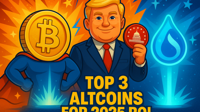 Bitcoin, SUI, MAGACOIN FINANCE – best altcoins for 2025