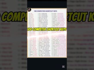 💯 Computer shortcut keys for Beginners #aigeniuscreator