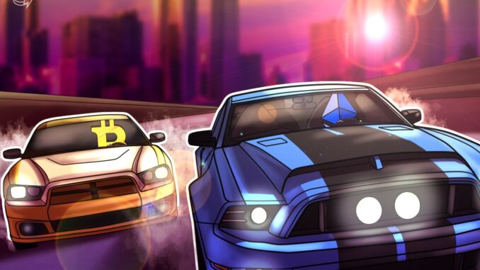 ETH Price Recovery Outpaces Bitcoin, Funding Turns Negative