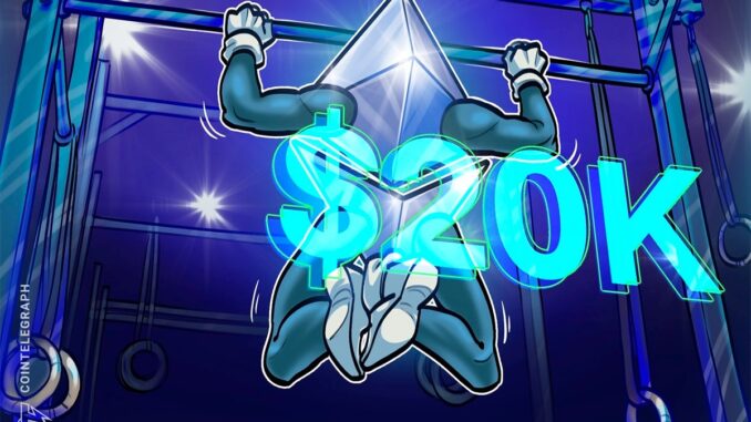 Ether May See New Record Highs in Under Two Weeks