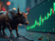 A Strong Bulls and Large Trading Screen