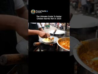 POV: Ultimate Guide To Butter Chicken Burrito Roll 2025 🤤😋🔥 #shorts #ai #butterchic #veo3 #viral
