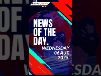 The crypto news hub is live.Top headlines for August 06, 2025.