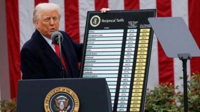 Trump declares reciprocal tariffs now in effect