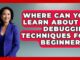 Where Can You Learn About AI Debugging Techniques for Beginners? - Learning To Code With AI