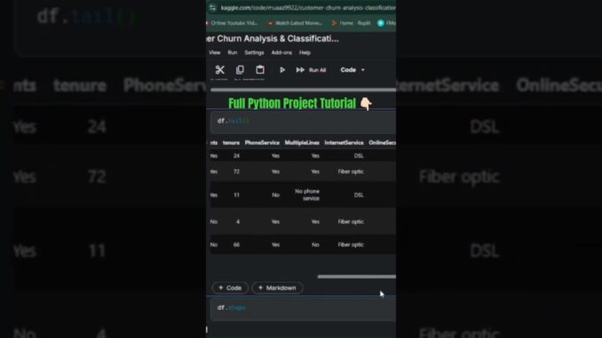 #ai #coding #python #programming #project #tutorial #walkthrough #handson #endtoend #guide #coders