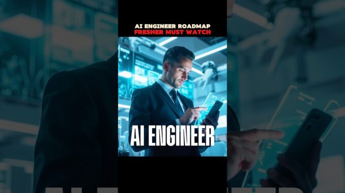 AI Engineer Roadmap 2025 | Step by Step Guide to Become AI Engineer  #AIEngineer #Roadmap2025