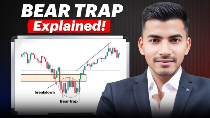 Bear Trap Explained for Beginners | Stock Market & Crypto Trading