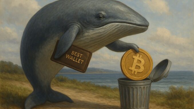 The Best Crypto Presales Stand Strong Despite Bitcoin Whales Dumping $12.7B BTC Last Month