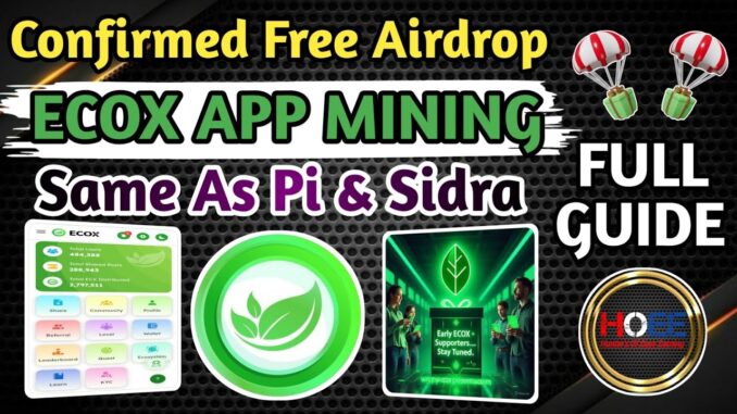 🪂 ECOX MINING FREE AIRDROP FULL GUIDE // ECOX KYC PROCESS // ECOX $ECX LISTING BUY & SALE UPDATE