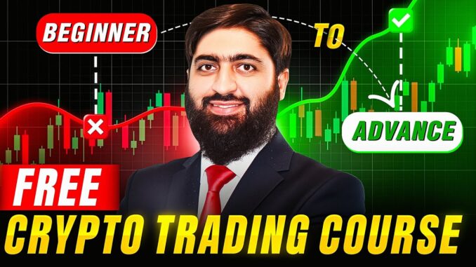 FREE Crypto Trading Course for Beginners | Crypto Trading Complete Technical Analysis Course 2025