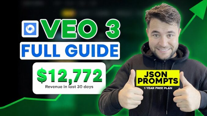 Google VEO 3 Tutorial (Free Access) | AI Video Generator 2025 for Beginners - veo 3 kaise use kare