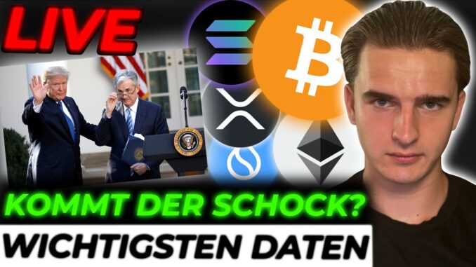 Krypto: Die WICHTIGSTEN Daten auf die ALLE warten, kommen GLEICH!
