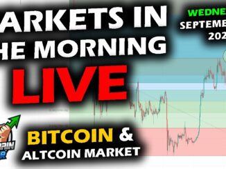 MARKETS in the MORNING, 9/17/2025, Rate Cut Day, BTC $116,200, XRP $3.01, Gold $3,671