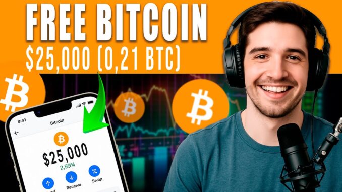$25,000 Passive Income with Free Bitcoin Mining?! Here’s How!