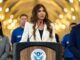 Airports won't show Kristi Noem video blaming Democrats for shutdown