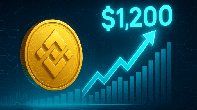 BNB Keeps Printing New ATHs, Breaks $1,200 For The First Time Ever