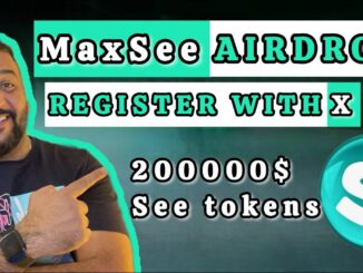 Maxsee Airdrop Mining App | Earn Free Crypto Daily | New Crypto Mining App 2025 🔥