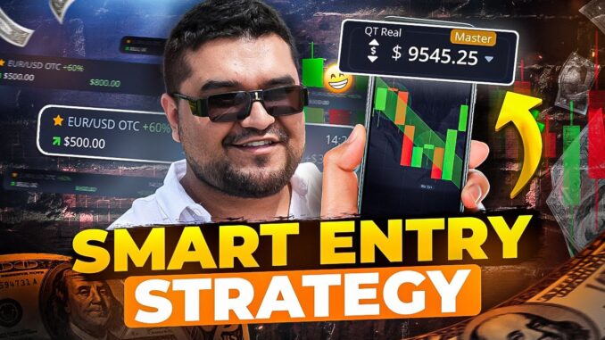 Smart Entry Strategy For Beginners on Pocket Option | Crypto Trading on Binary Options