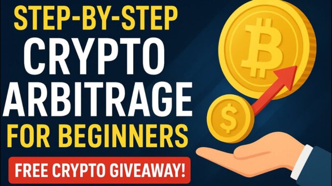 🪙 Step-by-Step Crypto Arbitrage for Beginners | Free Crypto Giveaway!