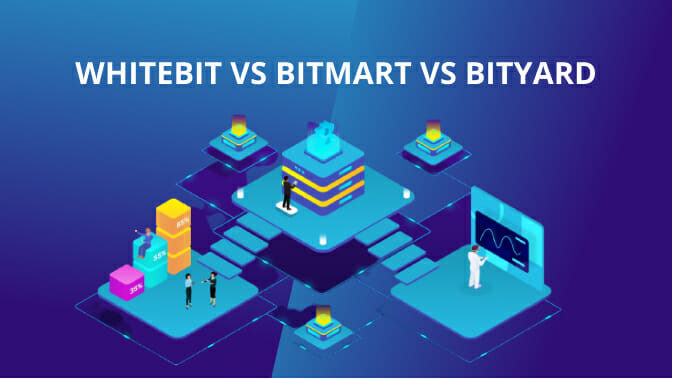 WhiteBit vs BitMart vs BitYard