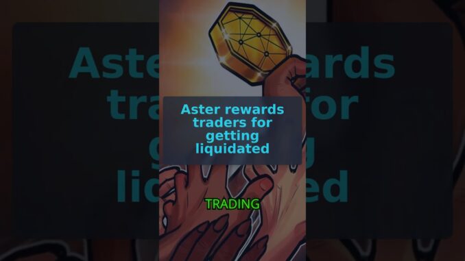 Crypto News - November 19th : Top Crypto News: #Aster rewards traders for getting liquidated