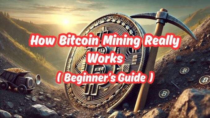 How Bitcoin Mining Really Works (Beginner's Guide)