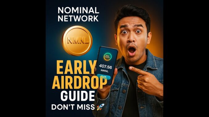 NoMinal Network EARLY Airdrop Guide – Don’t Miss This Free Crypto!