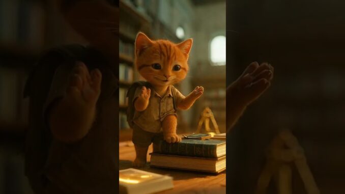 “A Cat’s Guide to AI, Dreams, and Never Giving Up”