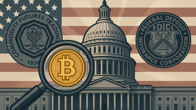Crypto oversight in the US tightens focus as CFTC and FDIC leadership nears confirmation