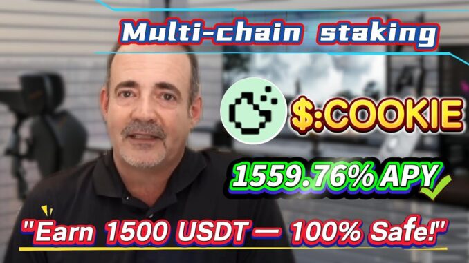 Earn 1559.76% Annual Yield with COOKIE Staking, No-Risk Mining for Beginners