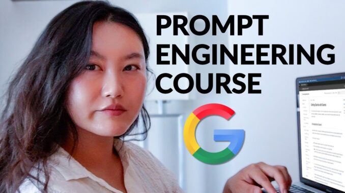 Google AI Prompting Course for Beginners | Learn Prompt Engineering with Gemini AI